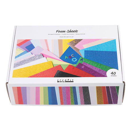 Azienda creativa https: www.cchobby.nl foam-vellen-a4-sheet-210x297-cm-diverse-colors-40-sheet-1-doos