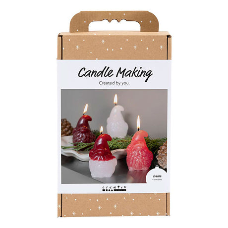 Azienda creativa https: www.cchobby.nl hobbyset-candle-making-christmas-mat-transparant-red-1-doos