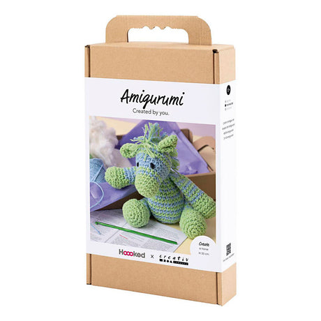 Azienda creativa https: www.cchobby.nl hobbyset-amigurumi-zebra-azzurro-verde chiaro-1-scatola