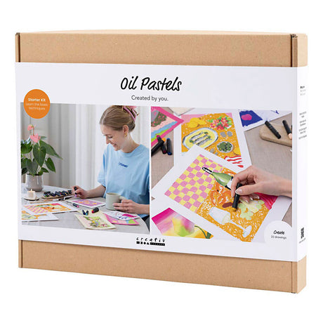 Azienda creativa https: www.cchobby.nl starter-hobbyset-oilpastel-diverse-colors-1-box