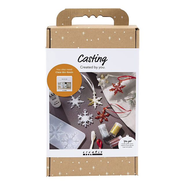 Set hobby aziendale creativo per la fusione dei fiocchi di neve