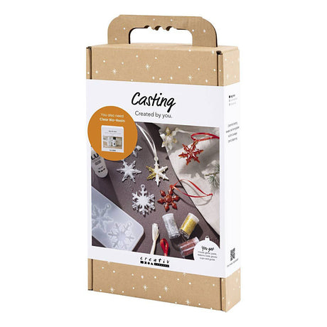 Set hobby aziendale creativo per la fusione dei fiocchi di neve