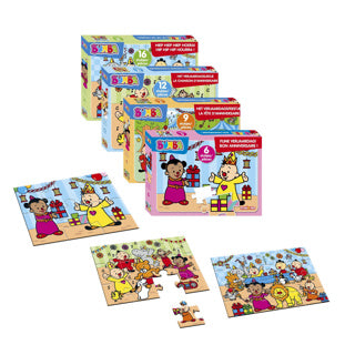 Puzzle Bumba 6 pezzi buon compleanno | 2 pezzi