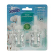 Deodorante elettrico per casa, ricarica di biancheria in cotone fresco da 2x19 ml