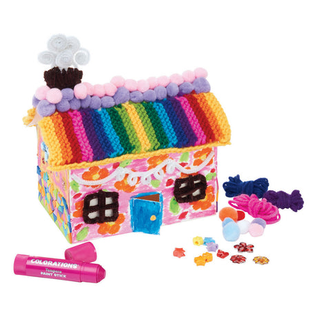 Colorazioni Case pieghevoli in carta 3D, set da 20
