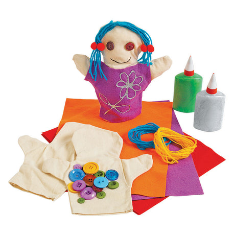 Colorazioni: decora le tue marionette, set da 12