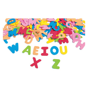 Colorazioni - lettere dell'alfabeto in schiuma, 150pz.