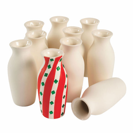 Colorazioni: decora il tuo vaso in ceramica, set da 12