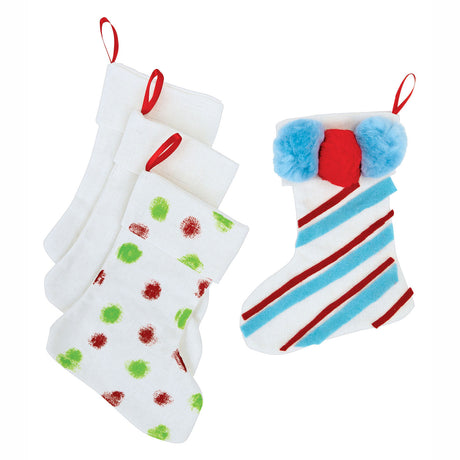 I colori decorano la tua calza di Natale, set da 12