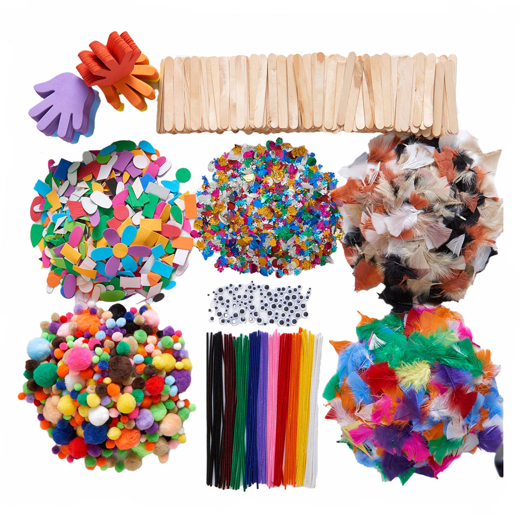 Colorazioni - set per principianti per lavoretti in classe, 2150 pz.
