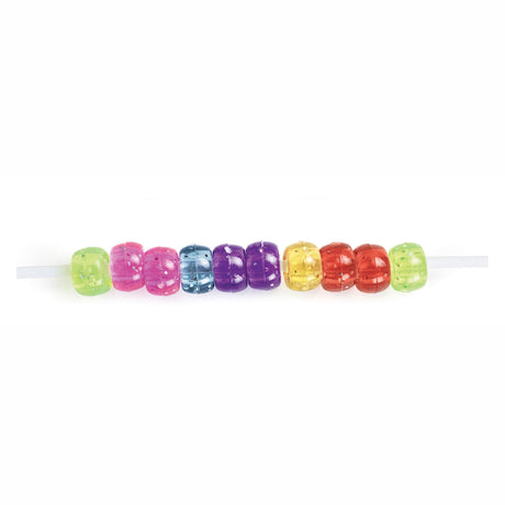 Colorazioni - Colore perline glitterate in sacchetto, 453 grammi