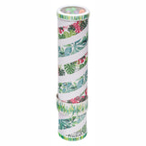 Colorazioni - piante di washi tape 3 rotoli, 5 mtr.