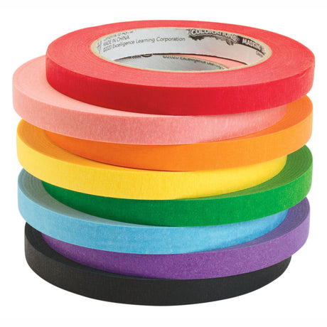 Colorazioni - nastro adesivo 8 colori - 55 metri per colore