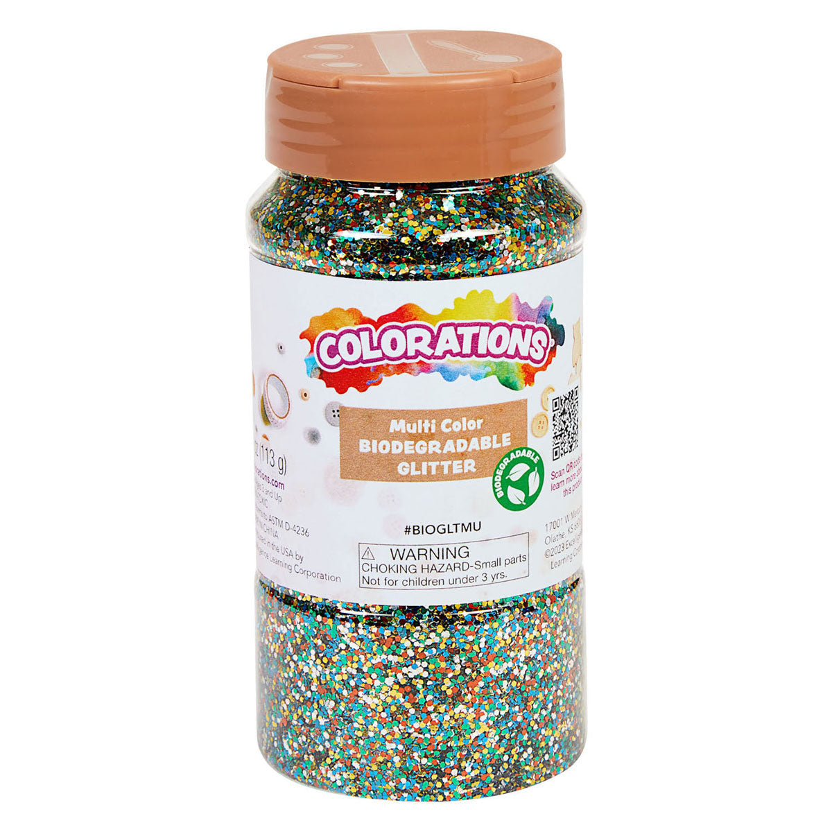 Colorazioni - glitter biodegradabili - multi, 113 grammi