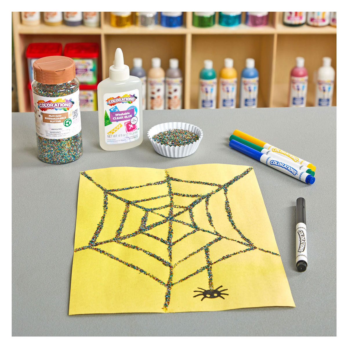 Colorazioni - glitter biodegradabili - multi, 113 grammi