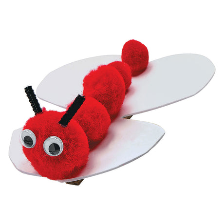 Colorazioni - Pom pom rosso, 100 °.