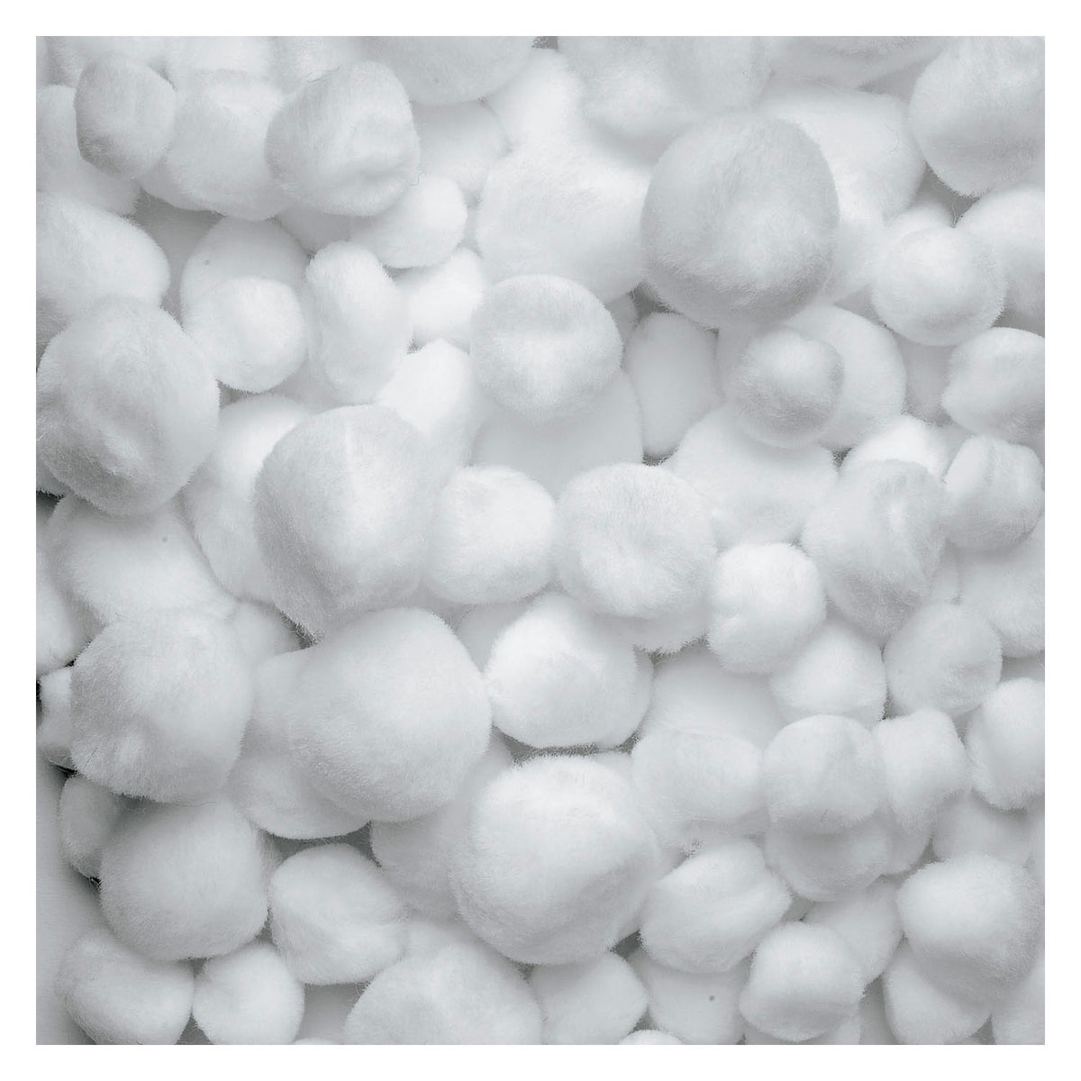 Colorazioni - Pom pom bianco, 100 °.