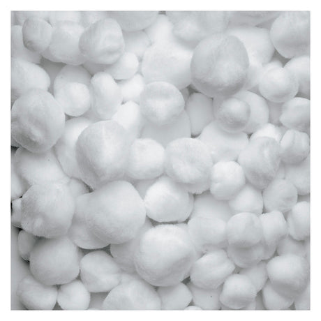 Colorazioni - Pom pom bianco, 100 °.