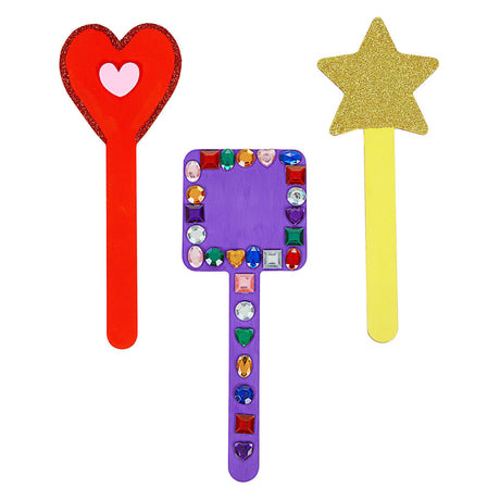 Colorazioni - Stick legno fai -da -te Forma 4 disegni, 20 °.