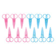 Colorazioni - forbici di plastica, set di 12
