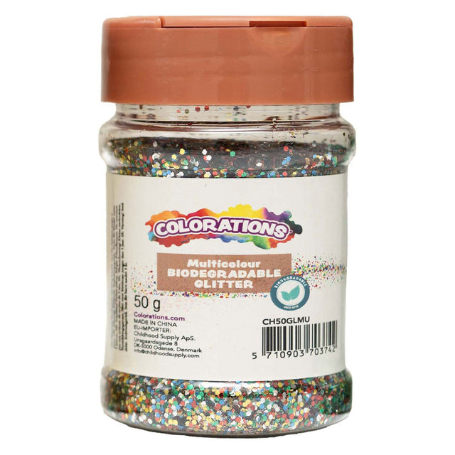 Colorazioni - glitter multicolori biodegradabili - 50g