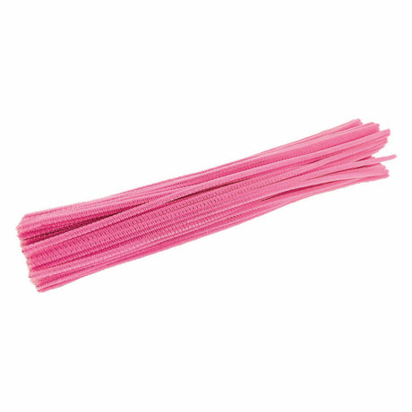Colorazioni - filo di ciniglia rosa, 100 pz.