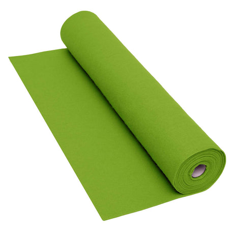 Colorazioni - rotolo di feltro verde chiaro - 160 g/mq, 5 m x 45 cm
