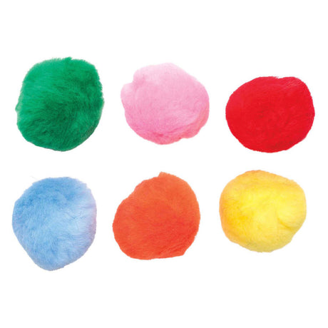 Colorazioni - pompon colorati 5cm, 50pz.