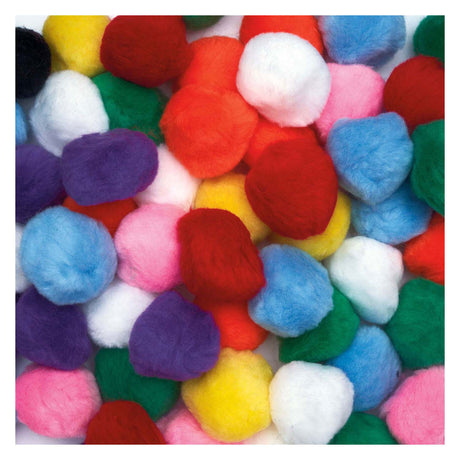 Colorazioni - pompon colorati 5cm, 50pz.