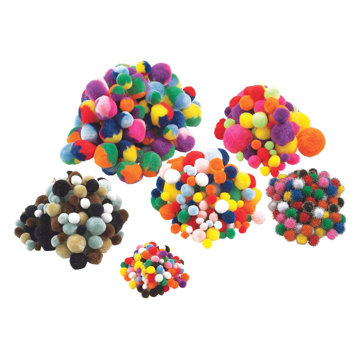 Colorazioni - pompon colorati, 700pz.