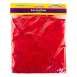 Colorazioni - piume rosse, 25 grammi
