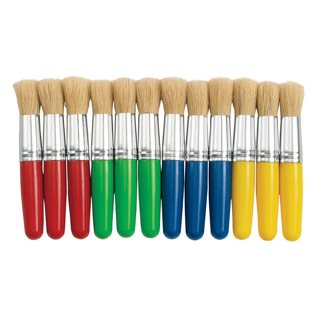 Colorazioni - pennelli spessi, 12 pz.