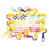 Colorazioni - rulli in schiuma - modelli di pittura, 12 pz.