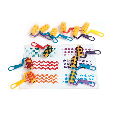 Colorazioni - rulli in schiuma - modelli di pittura, 12 pz.