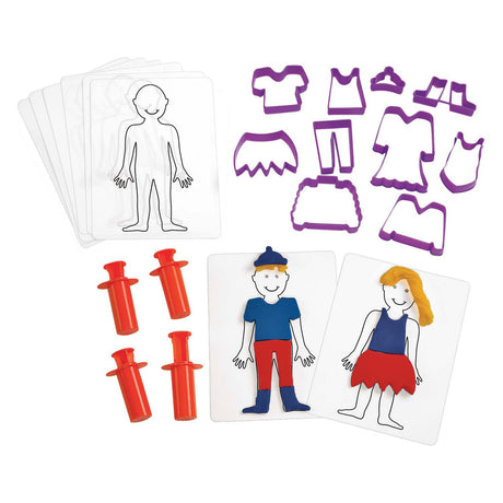 Colorazioni - set per medicazioni in argilla, 22 pz.