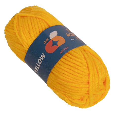 Colorazioni - filato acrilico 4 mm - 50gr - giallo