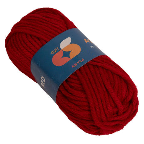 Colorazioni - filato acrilico 4 mm - 50gr - rosso