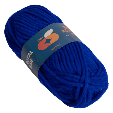 Colorazioni - filato acrilico 4 mm - 50gr - blu royal