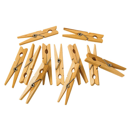Colorazioni - mollette in legno - 48 pz.