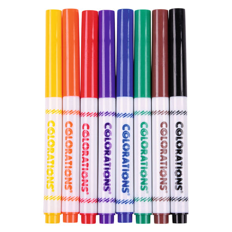 Pennarelli lavabili Colorazioni, 8 pz.