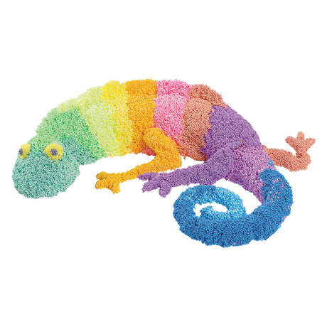 Colorazioni - argilla da modellare con perle di schiuma - set da 36
