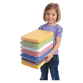 Colorazioni - argilla da modellare con perle di schiuma - set da 7