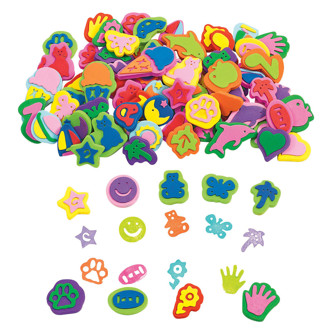 Colorazioni - set timbri - 100pz.