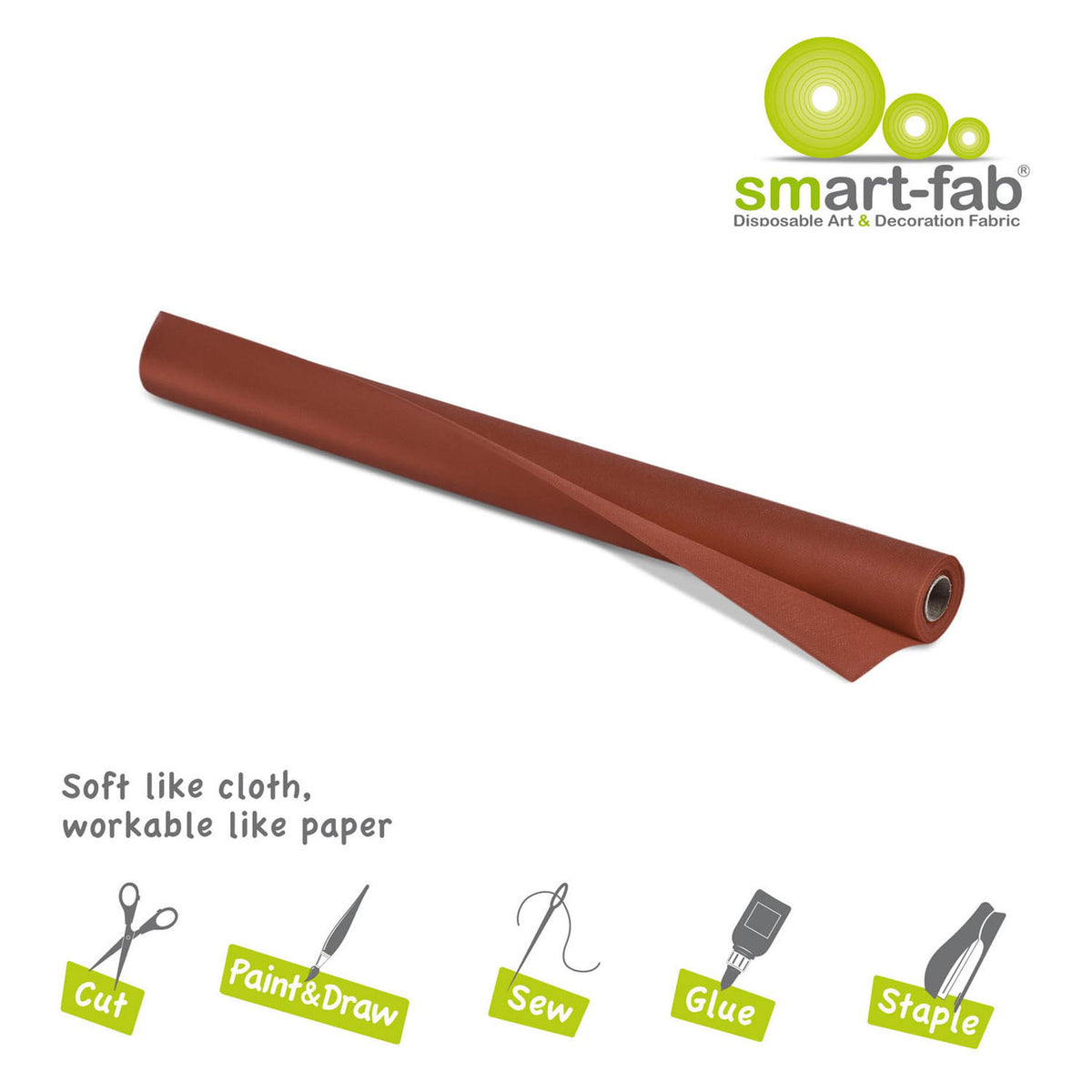 Rotolo Smart Fab 0,61 x 5,5 m - marrone