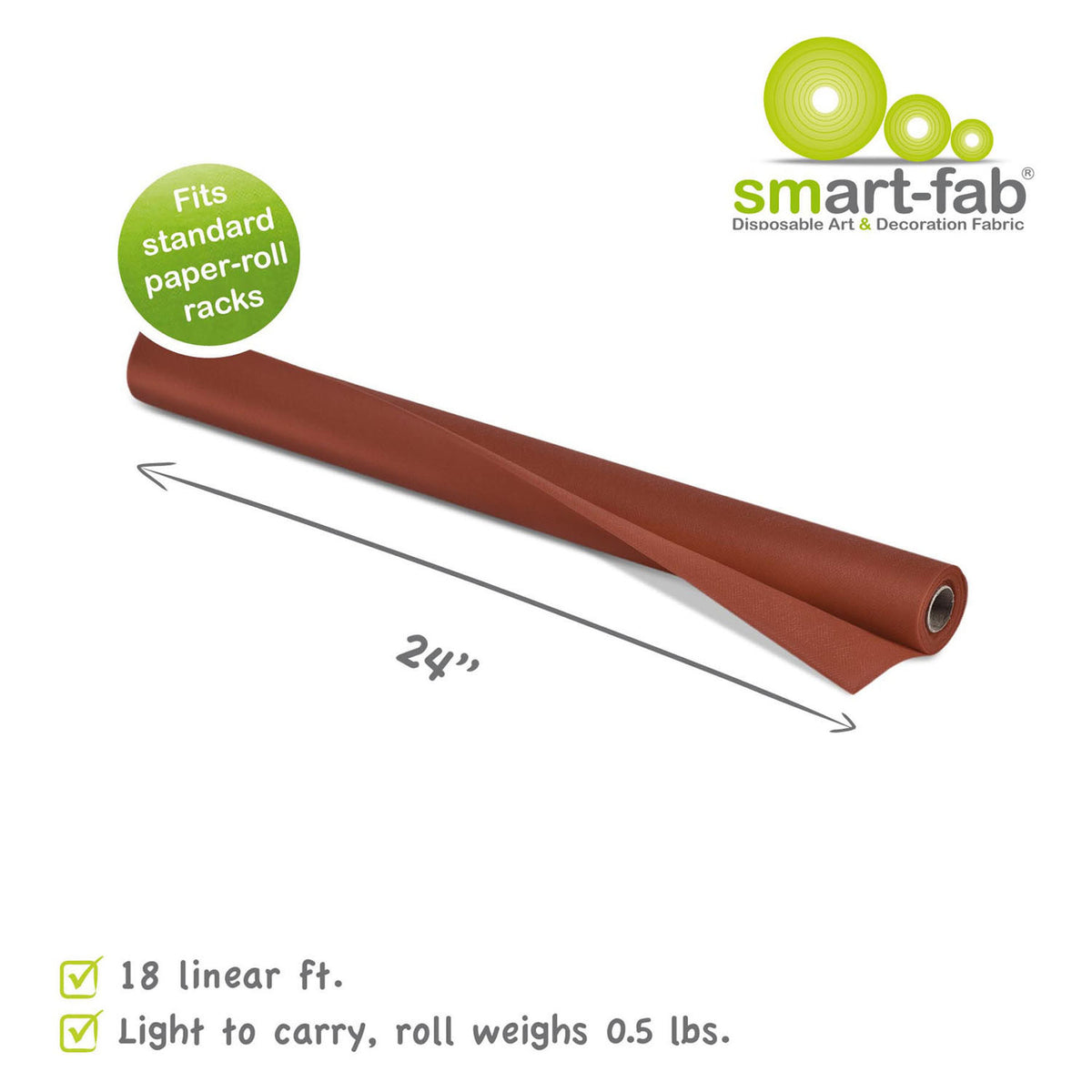 Rotolo Smart Fab 0,61 x 5,5 m - marrone