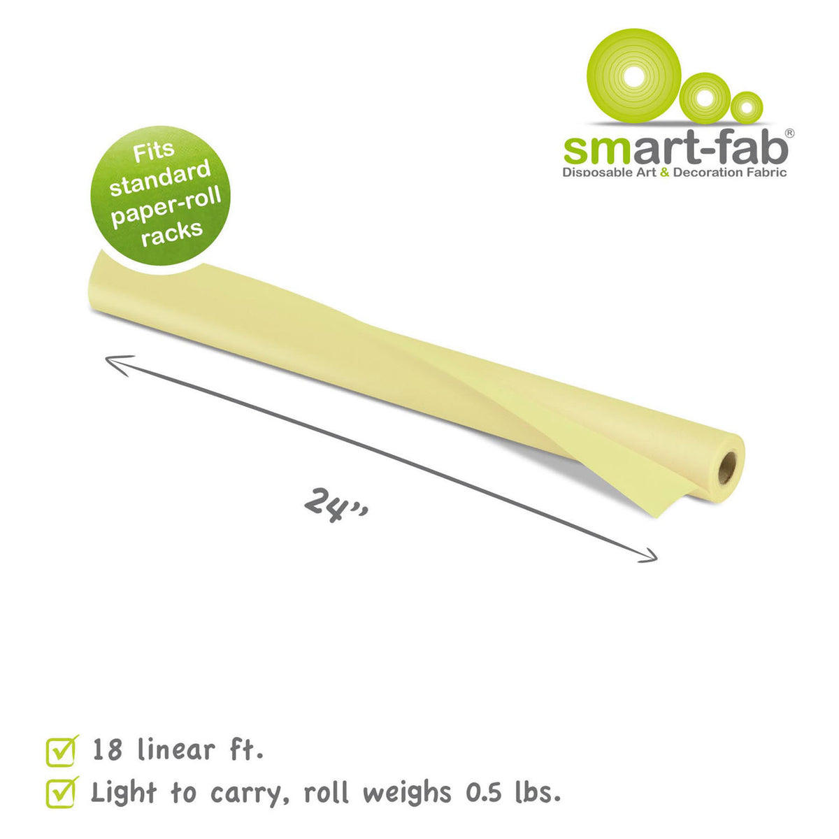 Rotolo Smart Fab 0,61 x 5,5 m - crema