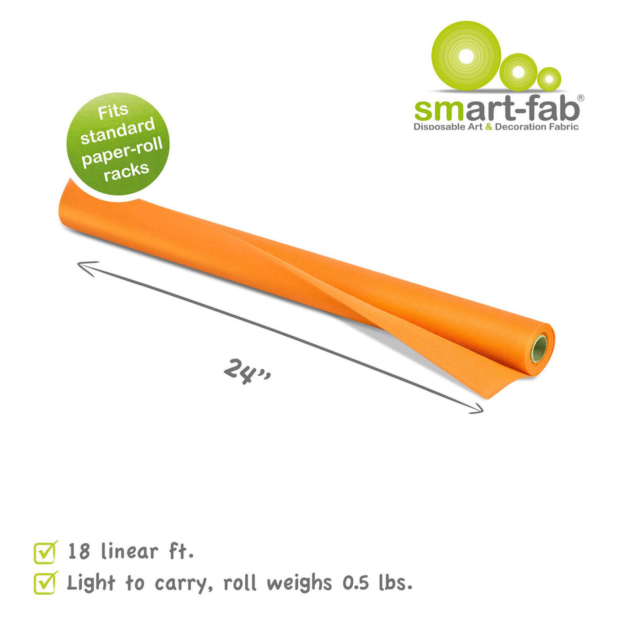 Rotolo Smart Fab 0,61 x 5,5 m - arancione