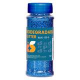 Biodegradable glitter - blue - 120 grams