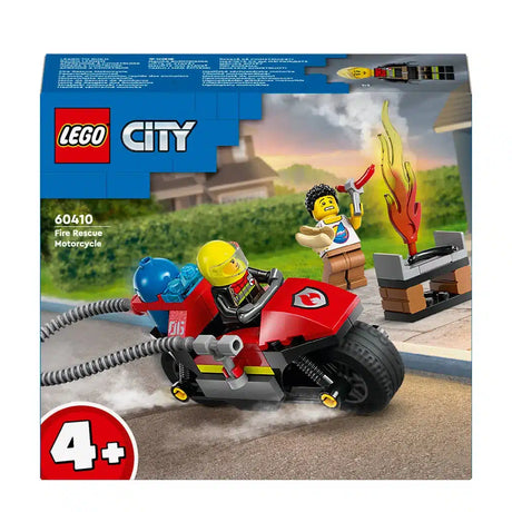 Motocicletta dei vigili del fuoco Lego City 60410