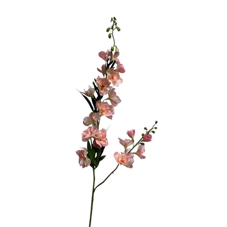 Collezione Roberts fiore artificiale delphinium real touch 105 cm salmone